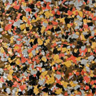 Terrazzo color for polyaspartic, epoxy or modified acrylic coatings